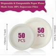 thumbnail image 2 of 250-Piece Biodegradable Tableware Set - 7 & 9 Inch Plates, Cutlery - Eco-Friendly Disposable Party Kit, 2 of 5