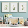 thumbnail image 2 of Duck Nursery Canvas Wall Art Funny white duck Cute Animal Baby Room Painting Picture Wall Decor Green Rain Gear Duck Art Print Artwork Print Artwork for Boy Bedroom Kids Nursery(only canvas), 2 of 6