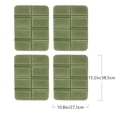 thumbnail image 2 of Minkissy 1Ensemble Coussins de Siège Pliants Compacts Verts pour Camping, 2 of 8