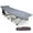 Grey (with Pad Topper), variant on REDCAMP Folding Camping Cots with Pad for Adults, Portable Heavy Duty Sleeping Cots Camp Beds with Carry Bag for Outdoor Office Home, Gray