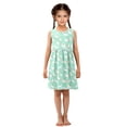 thumbnail image 6 of Girls Dress Unicorn Sleeveless Dress for Girls Hem A-Line Casual Sundress, 6 of 7