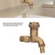 thumbnail image 3 of Grifo para tocador de baño fácil instalación presión de agua estable grifo mezclador para lavabo de baño para la familia ANGGREK Otros, 3 of 8