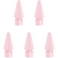 thumbnail image 1 of LinQingQ 5PCS Replacement Tips for iPad Pencil, Apple Pencil Tips 7 Color iPencil Nib Compatible with Apple Pencil 1st & 2nd Gen, Pink, 1 of 1