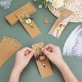 120Pcs Cardboard Paper Keychain Display Cards with 120Pcs OPP ...