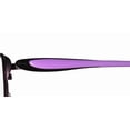 thumbnail image 6 of NEW LIGHTEC 7039L WOMENS/LADIES DESIGNER FULL-RIM PLUM / PURPLE FRAME DEMO LENSES 50-15-135 FLEXIBLE HINGES EYEGLASSES/EYEWEAR, 6 of 9