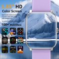thumbnail image 3 of Monitor de actividad física Smartwatch QONBINK HD de 1,85 pulgadas, más de 120 modos deportivos, 3 of 7