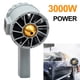 thumbnail image 1 of Likrtyny Soplador Polvo Alta Potencia Ventilador Turbo Violento Empuje 5000g para Teclado PC (blanco), 1 of 9