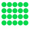 thumbnail image 1 of Wall Sticker Clearance,Warning Ground Steps Stairs Reflective Anti-Slip Sheet Fluorescent Luminous Anti-Slip Tape 20 Pieces (Order Note with Yellow Shovel) Round 8*8Cm 20 Pieces, 1 of 8