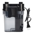 thumbnail image 1 of Fish Power Filter with Adjustable Water Flows Extendable Intake Tube External Hang On Back Filter, Wall Mounted Fish Filtering 300L H 4W Plastic External Aquarium, 1 of 7