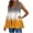 Yellow1, variant on fatyb V Neck Tank Tops for Women Gradient Color Ruffle Shirts Flowy Sleeveless Womens Summer Blouses