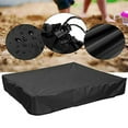 thumbnail image 6 of Yokua Square Sandboxes Sandpit Lid with Easy Cleaning for Home Backyard Play Areas, 6 of 14