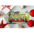 thumbnail image 3 of Golf Christmas Card - Funny Golfing Christmas Cards - Santa's Golf Cart - 10012, 3 of 5