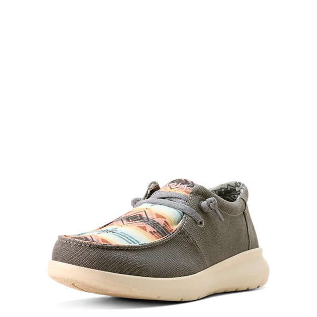 Zapatos ARIAT Hilo para hombre, color carbón, Salado Sunset, ancho