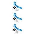thumbnail image 3 of Ruiboury Bicycle Bike Disc Brake Mount Adaptor Caliper for PM IS to Blue Rear 3Set, 3 of 6