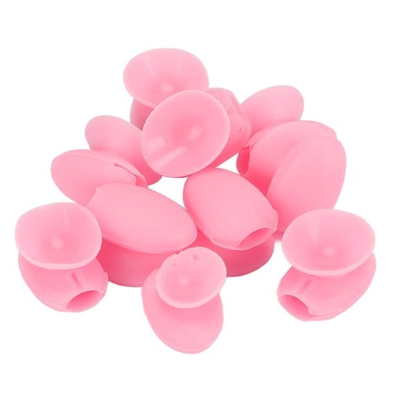 Lip Brush Covers, 10pcs Suction Cup Soft Prevent Lost Silicone Lip Brush Covers For Travel Use