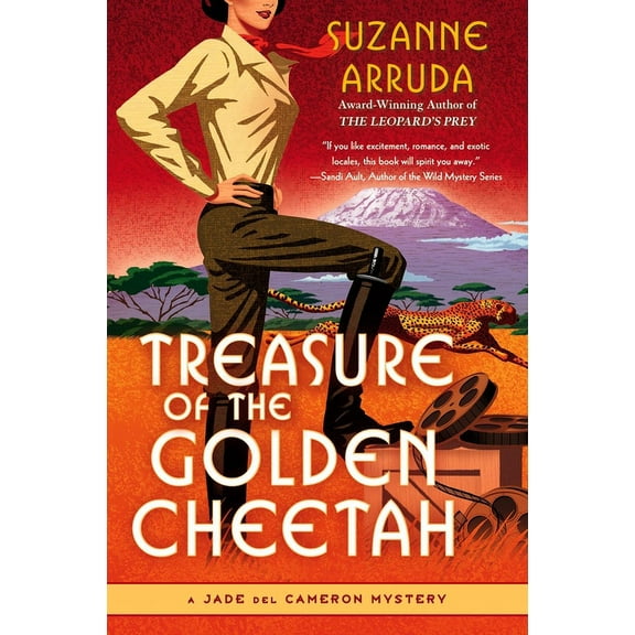 Jade del Cameron Mystery Treasure of the Golden Cheetah, Book 5, (Paperback)