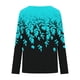 thumbnail image 4 of Ailaofu Long Sleeve Shirts for Women Fall Fashion Basic Trendy V-neck Floral Printed Casual Tops, 4 of 5