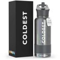 thumbnail image 1 of Botella de agua The Coldest Sports con aislamiento al vacío de 950 ml COLDEST Ver descripción, 1 of 9