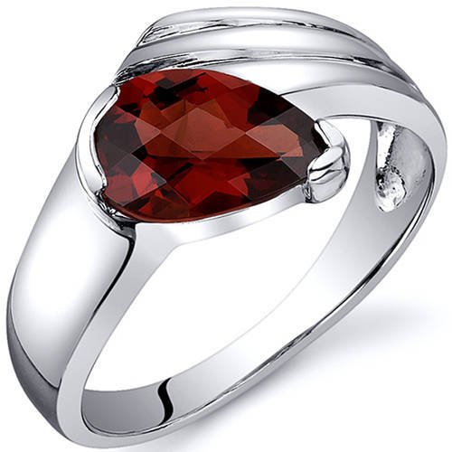 1.5 carat Garnet Sterling Silver