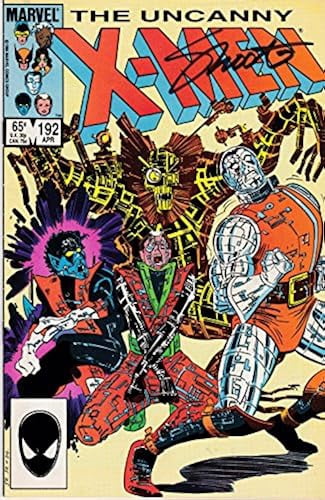 Uncanny X-Men #192 Signed Jim Shooter