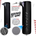 thumbnail image 7 of RDX Punch Bag 60LB,80LB, Leather Adult Punch Bag and Boxing Gloves, 5ft, Black, 7 of 7