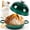 Midnight Green, variant on 6QT Dutch Oven For Bread Baking, Enameled Cast Iron Dutch Oven Pot with Lid, Multi-Functional Bread pan, Sourdough Baking Supplies with Proofing Basket, Cast Iron Bread Oven, Sling & Gloves.