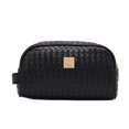 thumbnail image 1 of Bolso cosmético portátil de gran capacidad impermeable del bolso del almacenamiento, hecho de PU, 1 of 5