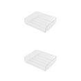 thumbnail image 1 of relayinert Desktop Organizer Efficiency And Work Productivity With Sleek Storage Solution Transversetransparen 2Set, 1 of 6