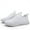 White, variant on YYTLCH Women's Sneakers Running Fitness Casual Sports Walking Shoes