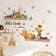 thumbnail image 2 of Pegatinas de pared de pan y comida para cocina, utensilios de cocina, verduras, frutas, flores, mariposas, calcomanías de pared, cocinemos con frases de amor, Peel, 2 of 5