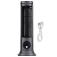thumbnail image 2 of Bladeless Desk Fan, Quiet Efficient 3 Levels Adjustable Desktop Tower Fan  for Desktop for Bedroom, 2 of 7