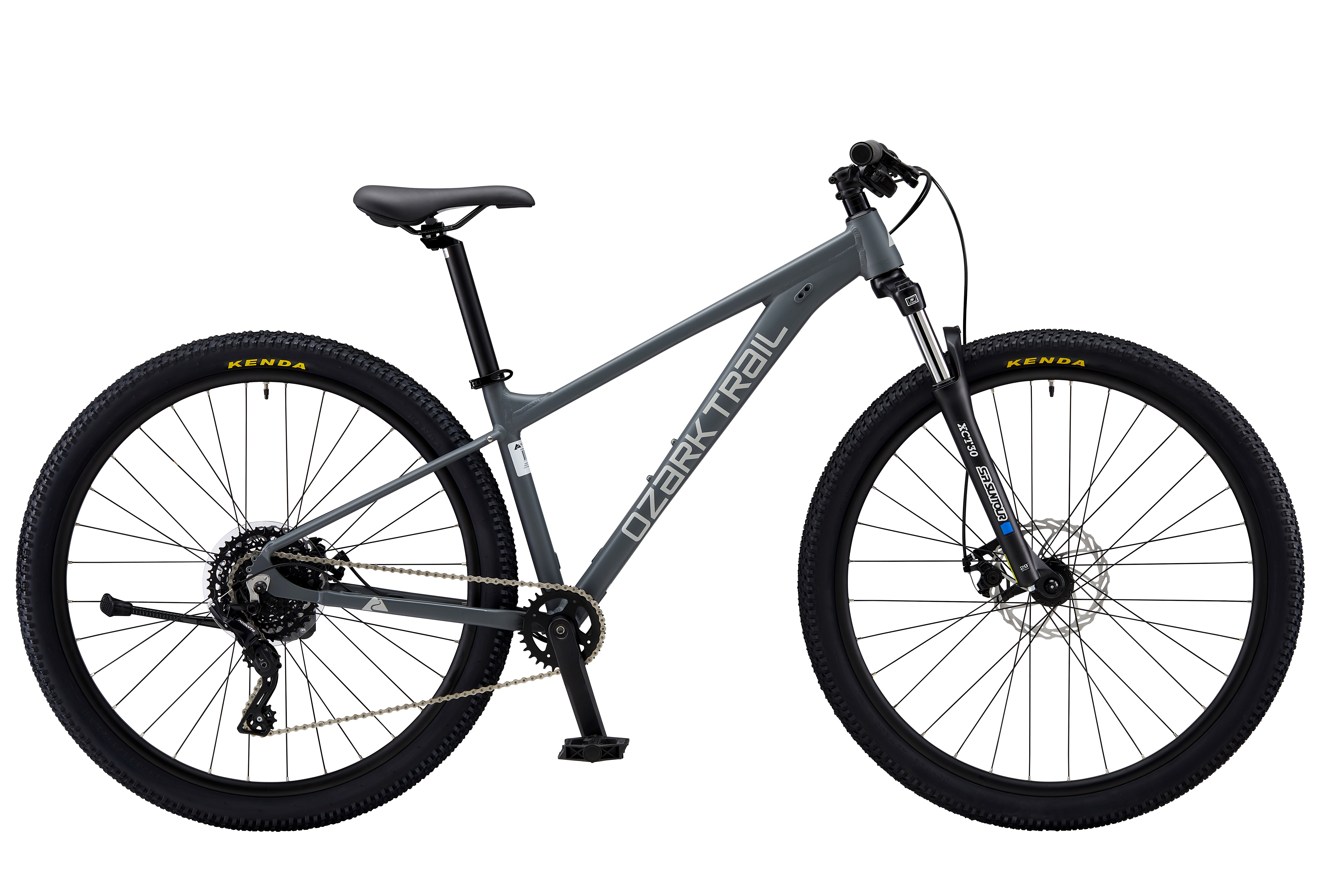 Ozark Trail 29" M.2 Ridge Mountain Bike, Small Frame, Fits Riders 5'0" - 5'6", Gray, Adult, Unisex