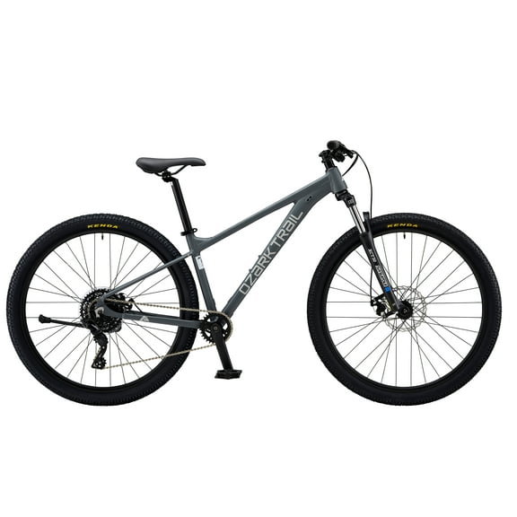Ozark Trail 29" M.2 Ridge Mountain Bike, Small Frame, Fits Riders 5'0" - 5'6", Gray, Adult, Unisex
