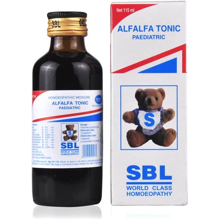 SBL Homeopathy Alfalfa Tonic Paediatric 115ml