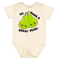 thumbnail image 3 of Inktastic We Make a Great Pear Valentine Girls Baby Bodysuit, 3 of 5