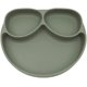 thumbnail image 1 of Bébé Ventouse Bol Silicone Divisé Dîner Assiette Infantil Apprentissage Plat d'alimentation 7# Zhivalor ZYY-1404, 1 of 5