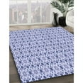 thumbnail image 2 of Ahgly Company Indoor Rectangle Patterned Periwinkle Purple Area Rugs, 2' x 4', 2 of 6