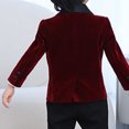 thumbnail image 4 of Tiijoy Big Boys Formal Suit Velour Long Sleeve Blazer Pants Bow Tie Outfits, Sizes 8-9, 4 of 4