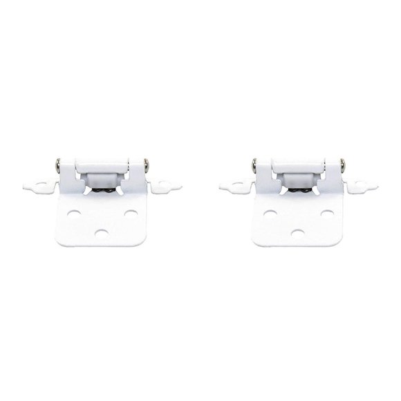 Bisagras Parche 7X4.6 Cm Acero Blanco 2 Piezas