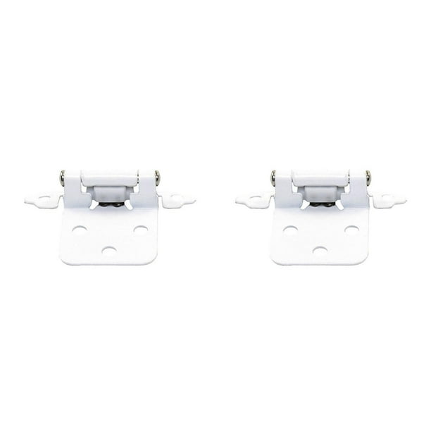 Bisagras Parche 7X4.6 Cm Acero Blanco 2 Piezas