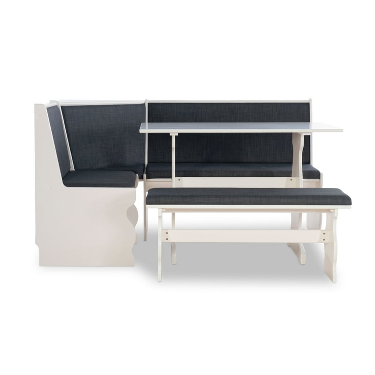 Beachcrest home tuttle 3 piece breakfast nook dining set outlet