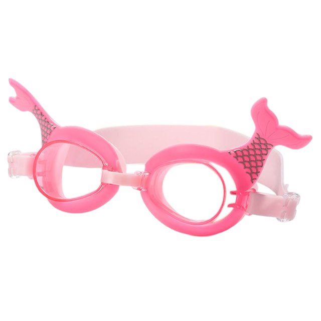 CSChome Lunettes de Natation pour Enfants Sangle Réglable Haute Clarté Lentille PC Étanche Protection des Yeux Lunettes de Plongée