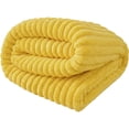 thumbnail image 2 of Emotional Support Blanket Yellow, Security Blanket, Calming Dog Blanket, Rabbit Hair Plush, Designed for Pets, Soft and Comfortable for Indoors Sofa, Kennel&nbsp;(Bright Yellow,70*100cm), 2 of 8