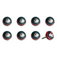 thumbnail image 1 of 1.5" x 1.5" x 1.5" Ceramic/Metal Navy & Red 8 Pack Knob, 1 of 3