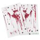 thumbnail image 5 of Juego de 4 pegatinas autoadhesivas de Halloween con huellas de sangre aterradoras para pared, decoración de ventanas para fiestas en casas embrujadas, 5 of 14