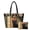 Cat And Books Floral Print, variant on Sunflower Leaf Pattern Women's Quilted Bag, Polyester Purses and Handbags Set Portable Lightweight Quilted Shoulder Bags for Daily Use