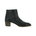 thumbnail image 2 of Journee Collection Womens Ulima Leather Zipper Cap Toe Boots, 2 of 3