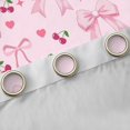 thumbnail image 4 of Feelyou Cute Bowknot Curtains Pack of 2 (42x84 Each), Cartoon Curtains Blackout, 4 of 6