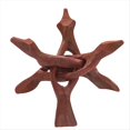 thumbnail image 1 of Palos de Madera Soporte Herramientas Soporte de Madera Trípode Base Decorativa Artesanías Hechas A Mano Rojo, 1 of 1
