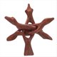 thumbnail image 1 of Palos de Madera Soporte Herramientas Soporte de Madera Trípode Base Decorativa Artesanías Hechas A Mano Rojo, 1 of 7